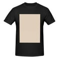 thumbnail image 4 of Bingfone Brown Gingham Men'S Loose Fit Short-Sleeve Pocket T-Shirt, 4 of 7