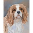 thumbnail image 2 of Fagan, Edie 20x24 Gold Ornate Wood Framed with Double Matting Museum Art Print Titled - Charlie Blenheim CKC Spaniel, 2 of 4