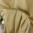 thumbnail image 3 of OVZME Sheer Curtains 84 Inches Long 2 Panels Set, Gold Sheer Curtain for Living Room Top Dual Rod Pocket Durable Farmhouse Voile Fimly Sheer Drapes for Bedroom/Nursery, 2pcs, Each 42" W x 84" L, 3 of 7