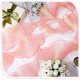 thumbnail image 3 of Cinta iridiscente plisada con volantes Ganeen, organza roja coral, 16 pulgadas, 3 of 6