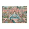 thumbnail image 2 of Toilet Rug Rectangle Bathroom Rugs Non-Slip Soft Plush Machine Washable Contour Bath Mat Peacock in Gardens 24x16, 2 of 9