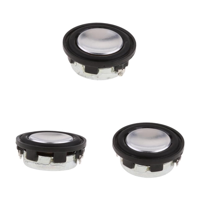Cantidad 3 Audio Estéreo para Automóvil 1 "Altavoces 4 Ohmios de Audio de Rango Completo Sunnimix Altavoz de audio estéreo
