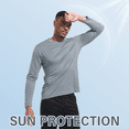 thumbnail image 4 of TELALEO Long Sleeve Shirts for Men Upf Spf Sun Protection Tee,5 Pack,Size XXL, 4 of 7