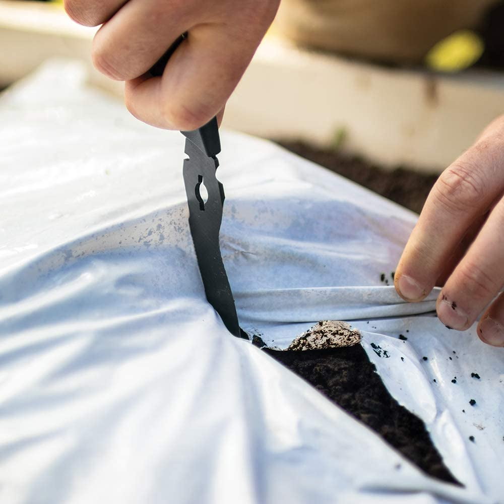 Fiskars Multi-Purpose Garden Shears - Adjustable Steel Handle - Black — Residential Use, Standard Application