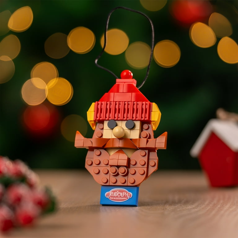 Brickcraft Rudolph Yukon Cornelius Ornament Brick Building Kit (82