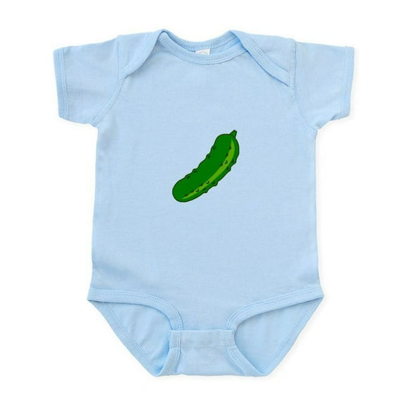 CafePress - Pickle Body Suit - Baby Light Bodysuit, Size Newborn - 24 Months