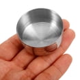 thumbnail image 2 of Tapa de acero inoxidable a prueba de salpicaduras para vasos, coctelera y ollas., 2 of 8