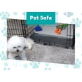 thumbnail image 2 of Red Hound Auto Metal Replacement Tray for Dog Crate 46.5 x 27.5 Inches FLAT-A-WAY Heavy Duty Galvanized Steel Kennel Cage Pan Leakproof Liner Chew Proof Compatible with MidWest iCrate, New World More, 2 of 8