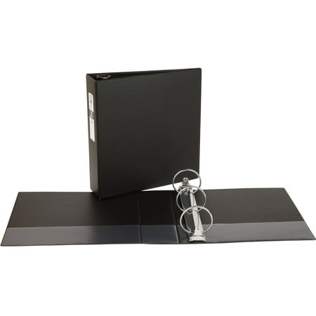 UPC: 0077711036024 | Avery Economy 3 Ring Binder  3  Round Rings  1 Black Binder (03602)