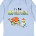 thumbnail image 4 of Inktastic I'm the Big Brother Ankylosaurus Bros Boys Long Sleeve Baby Bodysuit, 4 of 5