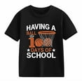thumbnail image 4 of Shadoumai 100 Days of School Shirt Kids Toddler 100th Day of School Shirt Boys Girls Celebration Student Happy Gifts Tops, 4 of 4