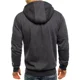 thumbnail image 2 of Sudadera Hombre Con Capucha Deportiva Calidad Moda Slim Fit, 2 of 6