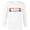 White, variant on Marvel Logo Pride - Long Sleeve T-Shirt for Men - Customized-White