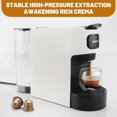 thumbnail image 6 of Mini Espresso Pod Machine Compatible with Nespresso Original Pods, 20 Bar Capsule Coffee Maker with 40 oz Removable Water Tank,Programmable Espresso Machine with Espresso and Lungo Modes, 6 of 7