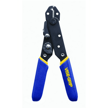 IRWIN VISE-GRIP Wire Stripping Tool / Wire Cutter, 5-Inch (2078305)