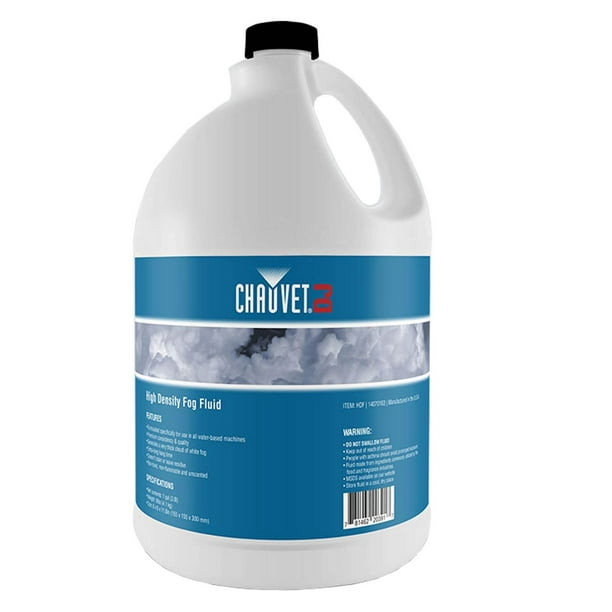 Chauvet DJ HDF 1 Gallon of High Density Fog/Smoke Juice Fluid Hurricane