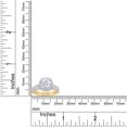 thumbnail image 2 of Round Shape IGI Certified Lab Grown Diamond Halo Cushion Frame Bridal Set Engagement Ring For Women In 14K Solid Yellow Gold Jewelry (1.45 Cttw)-5, 2 of 5