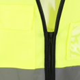 thumbnail image 3 of Chaleco Reflectante Seguridad Nocturna Seguridad Ciclismo Ciclismo Alto Cremallera L XL Amarillo fluorescente XXL Sharpla Chaleco reflectante de seguridad, 3 of 8