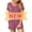 Bm05 Purple Red, variant on Summer Pajama Sets For Womens Shorts Soft Pj Set 17 Piece Sleepwear With Pockets