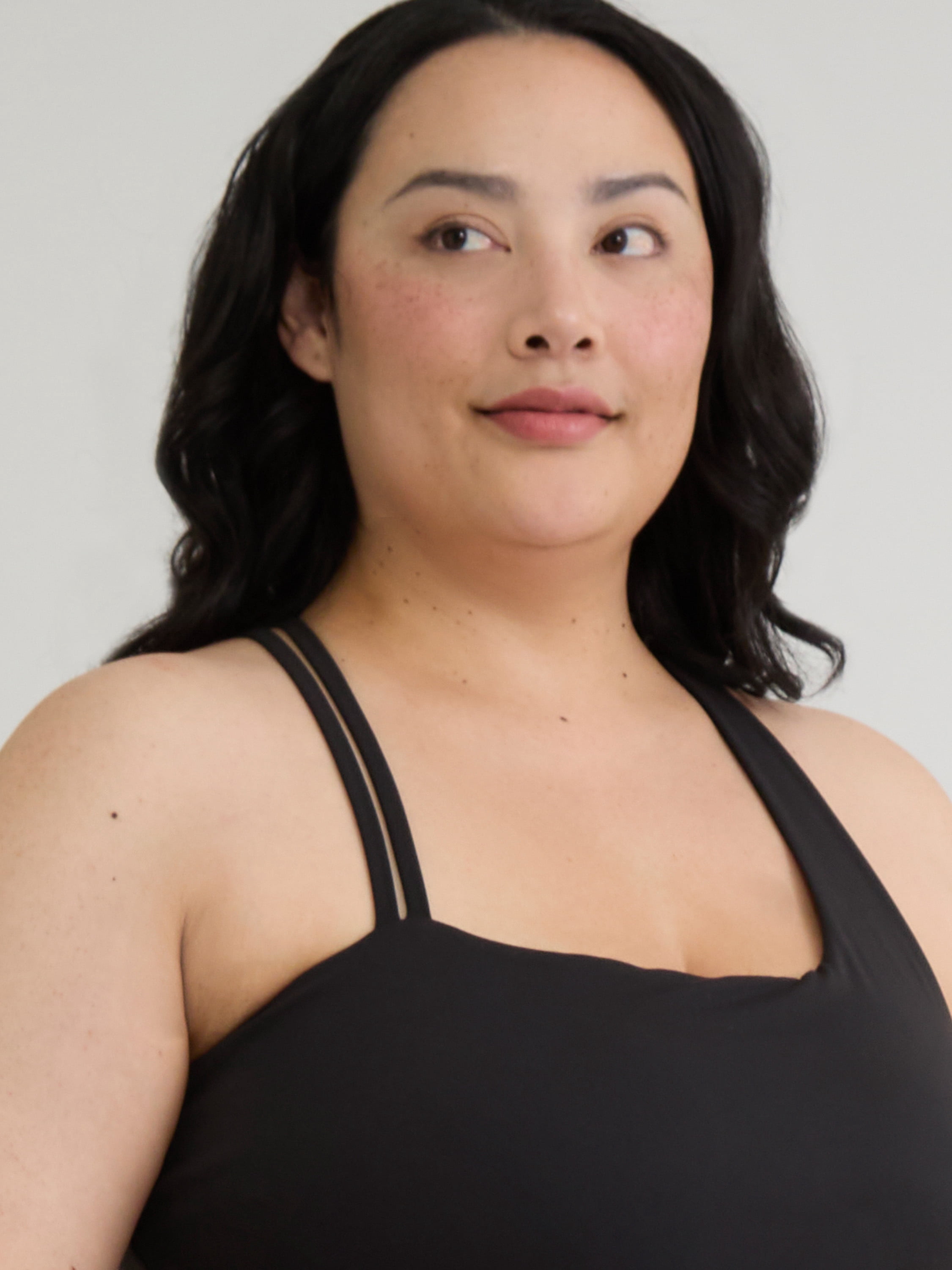 Avia Women's and Women’s Plus SoftSculpt One Shoulder Sports Bra, Sizes XS-4X