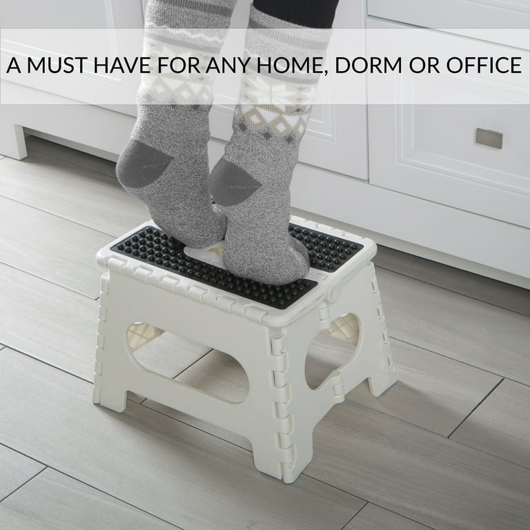 Folding single on sale step stool