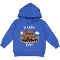 thumbnail image 2 of Inktastic Happy Groundhog Day Cute Toddler Hoodie, 2 of 4