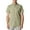 Sage Leaf Geobloom, variant on Columbia Men's Rapid Rivers Printed Short Sleeve Shirt, Sage Leaf Geobloom, Small