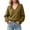Olive Green, variant on DYTTDG Women Solid Color Loose V-Neck Knit Pullover Sweater, Long Sleeve Ribbed Cuff Relaxed Fit Casual Knitted Jumper Daily Basic Knit Top
