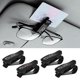 thumbnail image 2 of Estuche para gafas con visera para el sol para coche, tarjetero, porta billetes, clip para gafas de sol para Fiat 500, 500C 2012, 500X, 500L, Abarth 695, accesorios para coche, 2 of 5