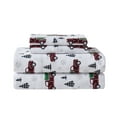 thumbnail image 6 of Truly Soft Holiday Truck Printed 100% Cotton Flannel 4-Piece King Sheet Set in Holiday Truck, Cotton , Adult, All Season, OEKO-TEX Certified, 6 of 6