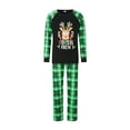thumbnail image 2 of Meihuid Christmas Family Matching Pajamas Sets Holiday Pajama PJ Sets Xmas Jammies for Family, 2 of 9