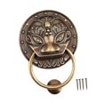 thumbnail image 3 of Lion Head Decorative Door Kinker Puerta Hardware Hardware Antiguo de bronce Descanado de la puerta retro para el gabinete Oficina de 5 pulgadas, 3 of 8