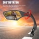 thumbnail image 2 of Espejo retrovisor de bicicleta 360 Rotación HD Lente de vidrio antichoque (Izquierda) Likrtyny  paseo en bicicleta, 2 of 9