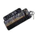 thumbnail image 3 of HAMPPLIES 24Pcs Universal Makeup Kit Nylon Bristles Face Brushes for Lady, 3 of 8