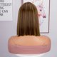 thumbnail image 5 of Diadema de Encaje Frontal para Mujer de Fibra Química, color de piano Pequeño, color Intermedio, Cabello Corto y Liso, 5 of 10