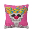 thumbnail image 1 of ZICANCN Illumination Skull Decorative Throw Pillow Covers , Couch Sofa Decorative Knit Pillow Covers for Living Room Farmhouse 16"x16", 1 of 8
