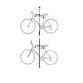 thumbnail image 3 of Stoneman Sports Q-Rak II Floor To Ceiling Bike Rack, 3 of 4