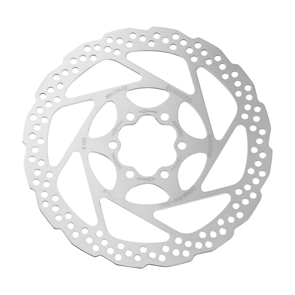 Shimano Deore SM-RT56-SP Disc Brake Rotor - 160mm, 6-Bolt, For Resin Pads Only, Silver