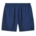 thumbnail image 6 of YuKaiChen Men's Swim Shorts Quick Dry Beach Shorts with Zip Pockets and Mesh Lining Navy 32, 6 of 10