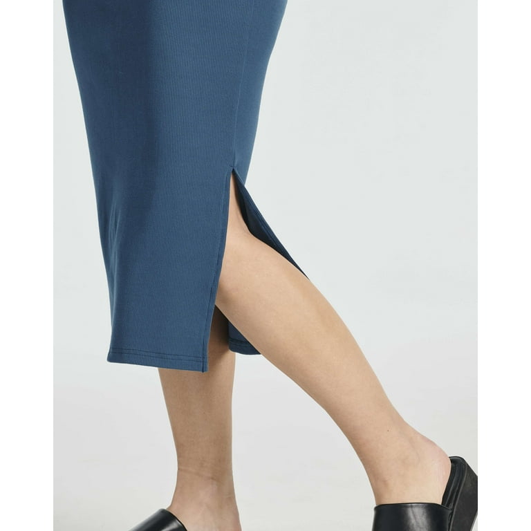 3 Pack: Women's Ribbed Jersey Crew Neck Short Sleeve Midi Length Dress With Side Slit - Walmart.com 3 Pack: Women's Ribbed Jersey Crew Neck Short Sleeve Midi Length Dress With Side Slit - Walmart.com