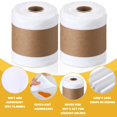 thumbnail image 4 of FuWeave Lot de 30 Essuie-Tout Réutilisables Sans Déchirure Serviettes de Bidet Essuie-Tout Lavables en Vrac Rouleaux Sans Papier Tapis Roulant en Coton Chiffon Familial, 4 of 6