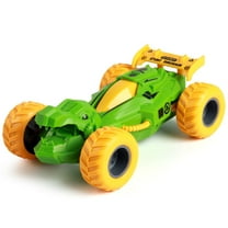KOYPTL Dinosaur Monster Truck Toy for Boys Aged 3 4 5 6 7 Years Old, Dinosaur Toys Cars Inertial Power 360 Degree Rotation Stunt Dinosaur Vehicles Toys,Birthday Christmas Gifts for Kids