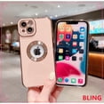 thumbnail image 4 of Galvanizada Hueco show logo Funda Para IPhone 14 11 12 13 Pro MAX X XS XR 7 8 Plus SE 2020 A Prueba De Golpes, 4 of 4