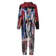 thumbnail image 5 of Mobile Suit Gundam Hooded Union Suit One Piece Pajama Outfit PJs Sleepwear, 5 of 7