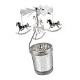 thumbnail image 2 of GUOOL 2Pieces Romantic Rotary Candle Holder Tea Light Holder for Christmas Restaurant StyleM, 2 of 9