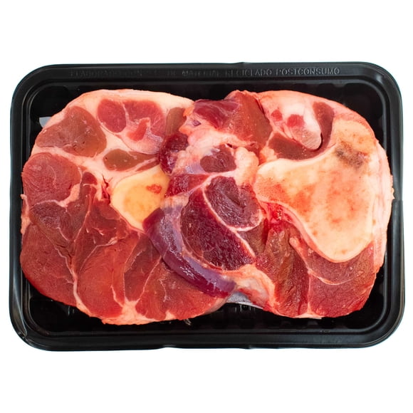 Chambarete de res por kg peso aprox por charola 700 a 800 g