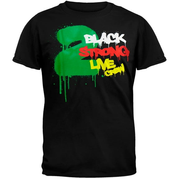 2 Live Crew Men's 2 Black 2 Strong Short Sleeve T Shirt