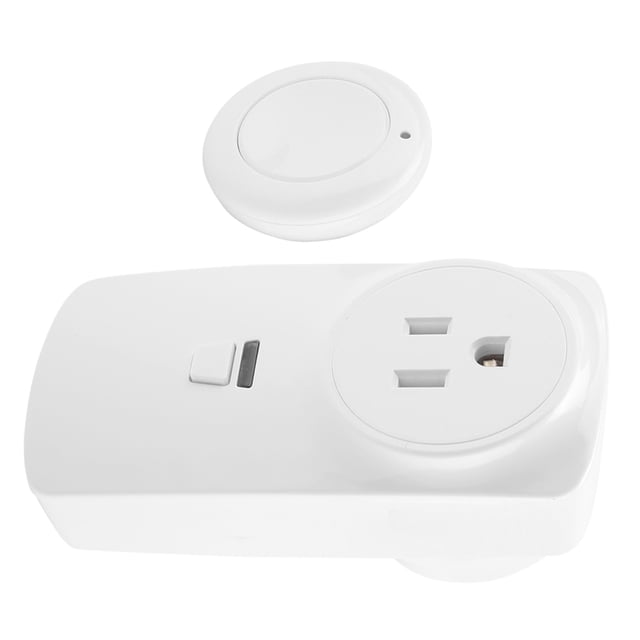 Interruptor De Toma De Corriente Con Control Remoto Inalámbrico, Ahorro De Energía Conveniente Para Control De Lámpara