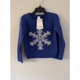 thumbnail image 1 of Harper Canyon Blue Surf Twinkle Snowflake Sweater Blue Size 2, 1 of 1