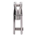 thumbnail image 1 of Conector Giratorio Para Barco, Resistente Y Resistente, Diseño De 2 Secciones, Conector De Grillete Giratorio Para Barco, Rotación De 360 ​​​​grados, Acabado Pulido Con Espejo, 1 of 7